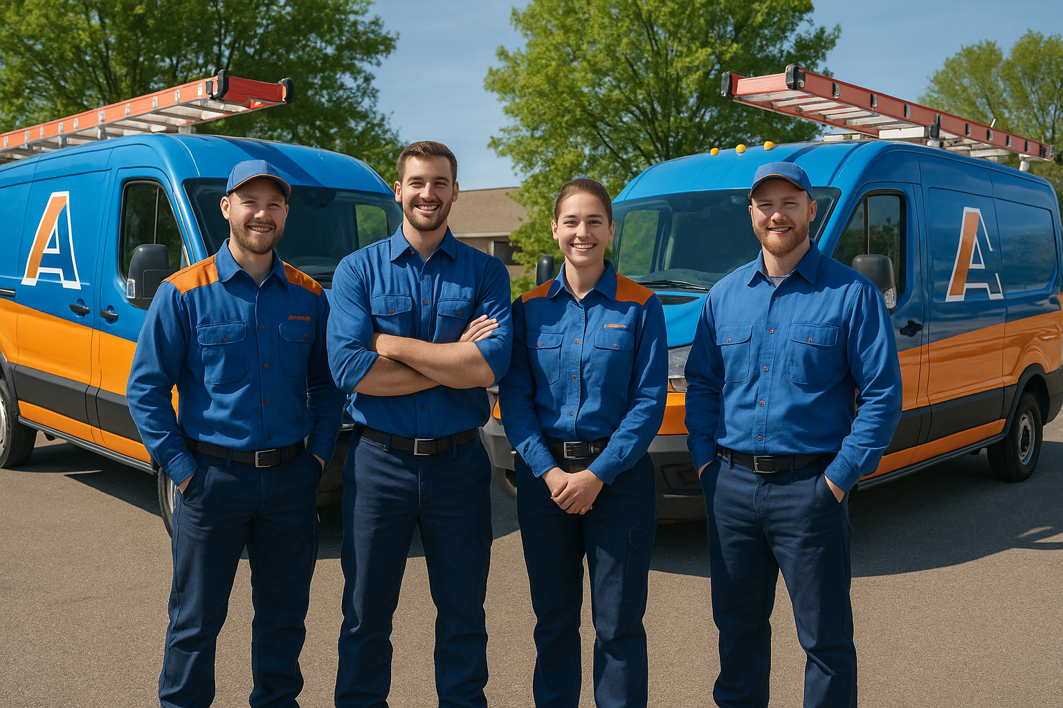 Home HVAC Services Group team of certified technicians